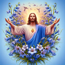 Load image into Gallery viewer, Diamond Painting - Full Round - Jesus (40*40CM)