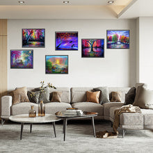 Load image into Gallery viewer, 6pcs Round Diamond Painting Set - Landscape (40*30CM)