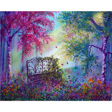 Load image into Gallery viewer, 6pcs Round Diamond Painting Set - Landscape (40*30CM)