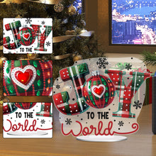 Load image into Gallery viewer, Acrylic Special Shape Christmas DIY Diamond Painting Desktop Ornaments