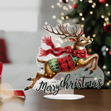Load image into Gallery viewer, Acrylic Special Shape Christmas DIY Diamond Painting Desktop Ornaments