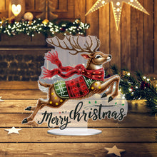 Load image into Gallery viewer, Acrylic Special Shape Christmas DIY Diamond Painting Desktop Ornaments