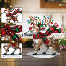Load image into Gallery viewer, Acrylic Special Shape Christmas DIY Diamond Painting Desktop Ornaments