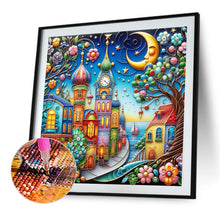 Load image into Gallery viewer, Diamond Painting - Full Round - Colorful house street (40*40CM)