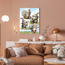 Load image into Gallery viewer, Diamond Painting - Full Round - Flower gnome (30*40CM)