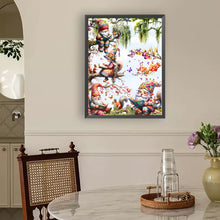 Load image into Gallery viewer, Diamond Painting - Full Round - Flower gnome (30*40CM)