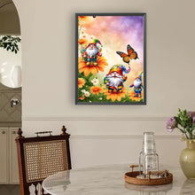 Load image into Gallery viewer, Diamond Painting - Full Round - Flower gnome (30*40CM)