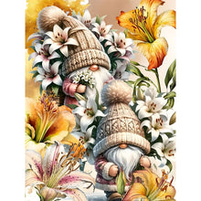 Load image into Gallery viewer, Diamond Painting - Full Round - Flower gnome (30*40CM)