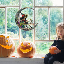 Load image into Gallery viewer, Mysterious Witch Diamond Art Hanging Pendant Acrylic Diamond Painting Home Decor