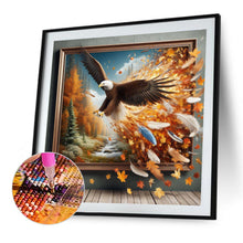 Load image into Gallery viewer, Diamond Painting - Full Round - Run out of the frame eagle (40*40CM)
