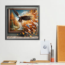 Load image into Gallery viewer, Diamond Painting - Full Round - Run out of the frame eagle (40*40CM)