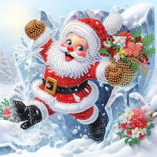 Load image into Gallery viewer, Diamond Painting - Partial Special Shaped - Santa Claus (30*30CM)