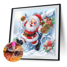 Load image into Gallery viewer, Diamond Painting - Partial Special Shaped - Santa Claus (30*30CM)