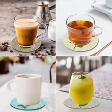 Load image into Gallery viewer, 8Pcs Wooden Leaves 5D Diamond Painting Kits Diamond Art Coasters for Party Decor