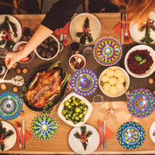 Load image into Gallery viewer, 8Pcs Wooden Leaves 5D Diamond Painting Kits Diamond Art Coasters for Party Decor