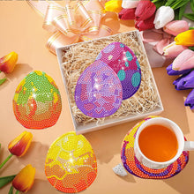 Load image into Gallery viewer, 8Pcs Wooden Leaves 5D Diamond Painting Kits Diamond Art Coasters for Party Decor