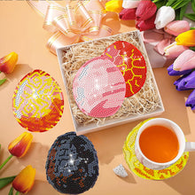 Load image into Gallery viewer, 8Pcs Wooden Leaves 5D Diamond Painting Kits Diamond Art Coasters for Party Decor