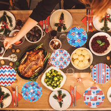 Load image into Gallery viewer, 8Pcs Wooden Leaves 5D Diamond Painting Kits Diamond Art Coasters for Party Decor