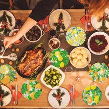 Load image into Gallery viewer, 8Pcs Wooden Leaves 5D Diamond Painting Kits Diamond Art Coasters for Party Decor