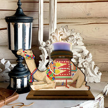 Load image into Gallery viewer, Animal Desktop 5D DIY Diamond Painting Art Candle Holder Unique Artistic Gift