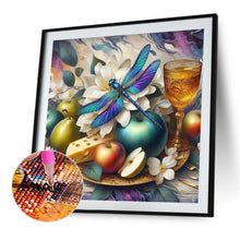 Load image into Gallery viewer, Diamond Painting - Full Round - Fruit Bowl Dragonfly (40*40CM)