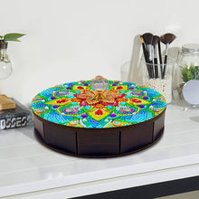 Load image into Gallery viewer, Mandala Diamond Painting Storage Box Wooden Organizer Case for Art Crafts