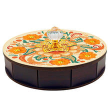 Load image into Gallery viewer, Mandala Diamond Painting Storage Box Wooden Organizer Case for Art Crafts