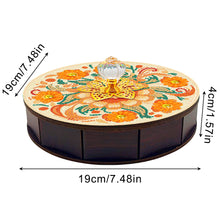 Load image into Gallery viewer, Mandala Diamond Painting Storage Box Wooden Organizer Case for Art Crafts