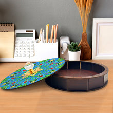 Load image into Gallery viewer, Mandala Diamond Painting Storage Box Wooden Organizer Case for Art Crafts