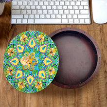 Load image into Gallery viewer, Mandala Diamond Painting Storage Box Wooden Organizer Case for Art Crafts