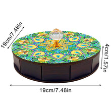 Load image into Gallery viewer, Mandala Diamond Painting Storage Box Wooden Organizer Case for Art Crafts