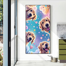 Load image into Gallery viewer, Diamond Painting - Full Round - Love puppy (40*70CM)