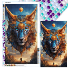 Load image into Gallery viewer, Diamond Painting - Full Round - Metal lion (40*70CM)