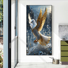 Load image into Gallery viewer, Diamond Painting - Full Round - Metal bird on the water (40*70CM)