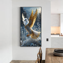 Load image into Gallery viewer, Diamond Painting - Full Round - Metal bird on the water (40*70CM)