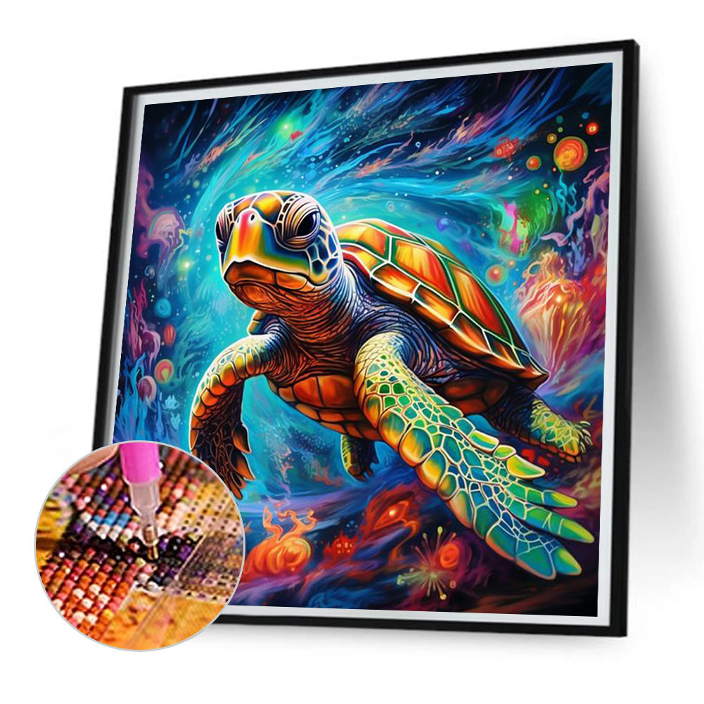 AB Diamond Painting - Full Square - Turtle (30*30CM)
