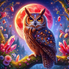 Load image into Gallery viewer, AB Diamond Painting - Full Square - Owl (30*30CM)