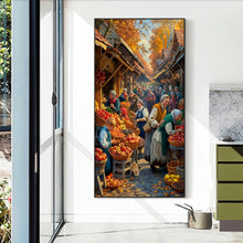 Load image into Gallery viewer, Diamond Painting - Full Round - Farm market character (40*70CM)