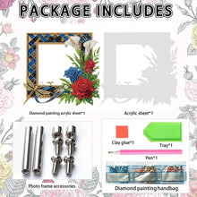 Load image into Gallery viewer, Acrylic Special Shape Moon 5D DIY Diamond Art Tabletop Decor Bedroom Table Decor