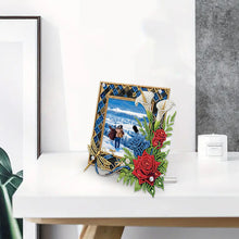 Load image into Gallery viewer, Acrylic Special Shape Moon 5D DIY Diamond Art Tabletop Decor Bedroom Table Decor