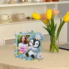 Load image into Gallery viewer, Acrylic Special Shape Moon 5D DIY Diamond Art Tabletop Decor Bedroom Table Decor