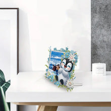 Load image into Gallery viewer, Acrylic Special Shape Moon 5D DIY Diamond Art Tabletop Decor Bedroom Table Decor