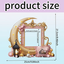 Load image into Gallery viewer, Acrylic Special Shape Moon 5D DIY Diamond Art Tabletop Decor Bedroom Table Decor