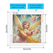 Load image into Gallery viewer, Diamond Painting - Partial Special Shaped - Angel (30*30CM)