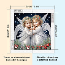 Load image into Gallery viewer, Diamond Painting - Partial Special Shaped - Angel (30*30CM)