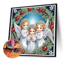Load image into Gallery viewer, Diamond Painting - Partial Special Shaped - Angel (30*30CM)