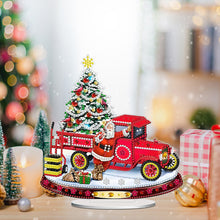 Load image into Gallery viewer, Christmas Tree Table Top Diamond Painting Ornament Kits Desktop Diamond Art Kits