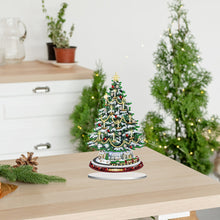 Load image into Gallery viewer, Christmas Tree Table Top Diamond Painting Ornament Kits Desktop Diamond Art Kits