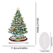 Load image into Gallery viewer, Christmas Tree Table Top Diamond Painting Ornament Kits Desktop Diamond Art Kits