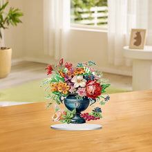 Load image into Gallery viewer, Flower Bouquet Table Top Diamond Painting Ornament Kits Home Decor (Flower A)